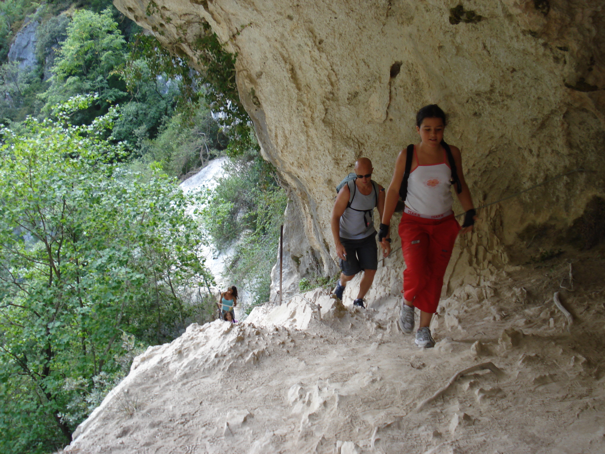 Sentier Blanc Martel La Palud sur Verdon