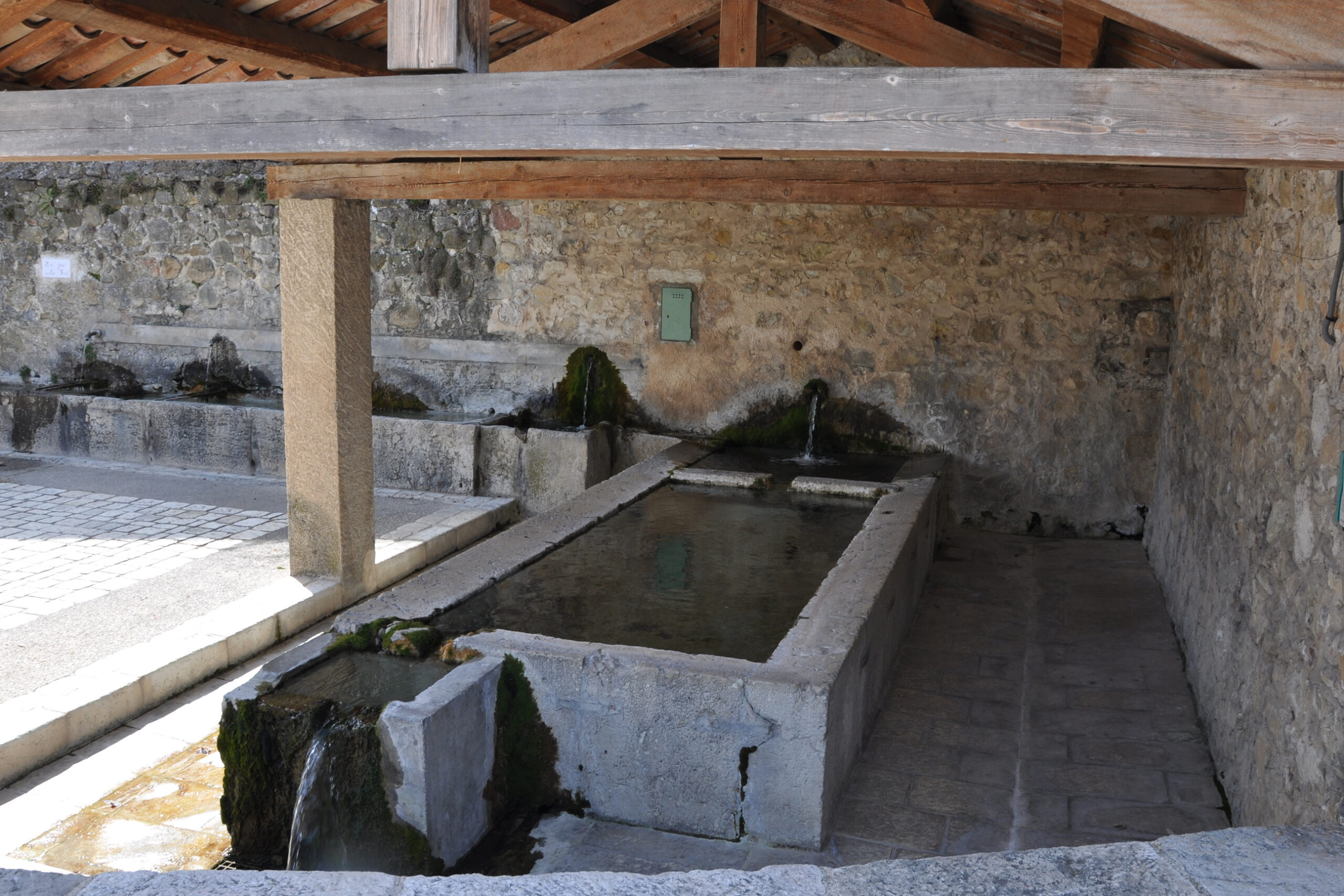 Le lavoir La Palud sur Verdon