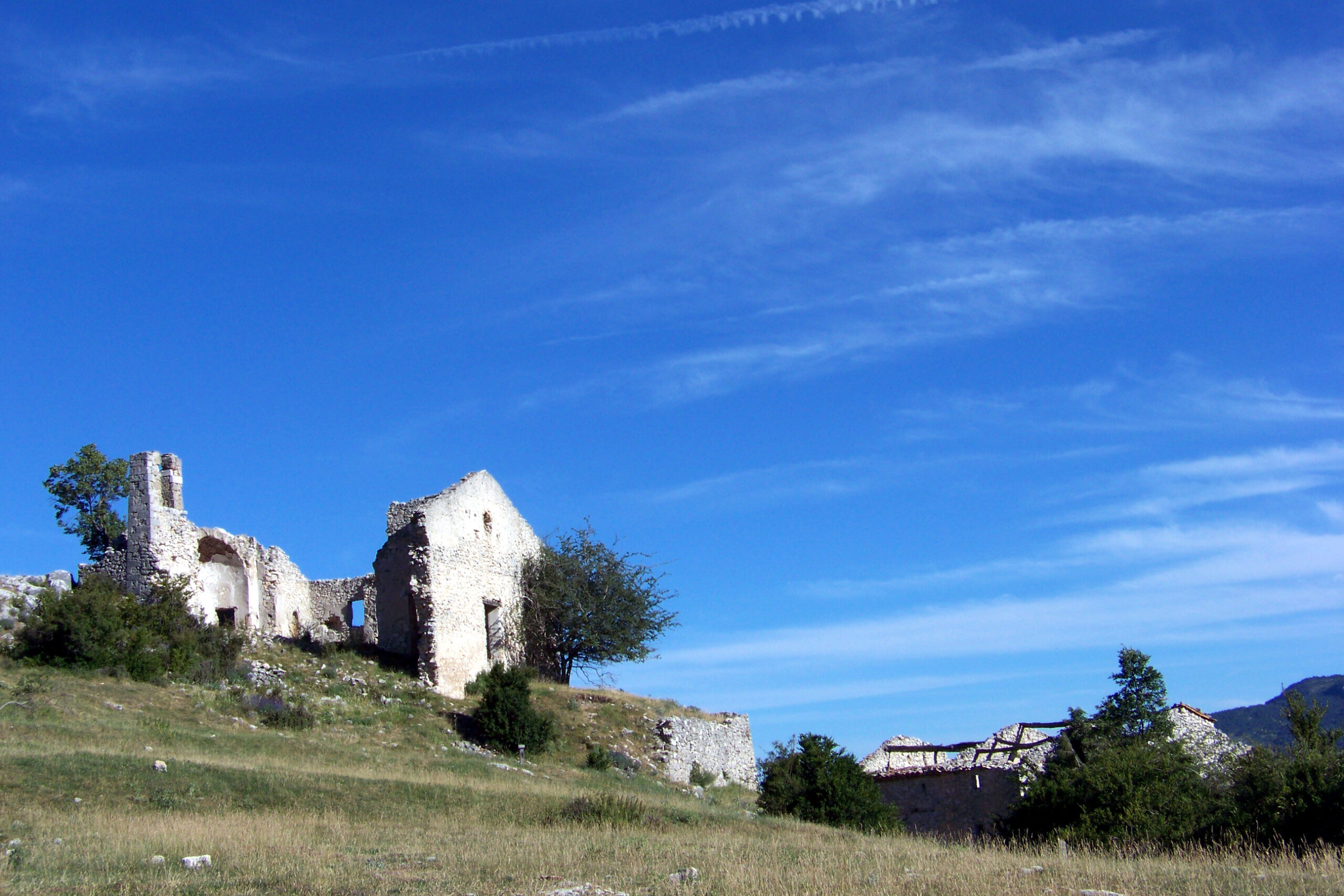 Village abandonné de Châteauneuf les Moustiers